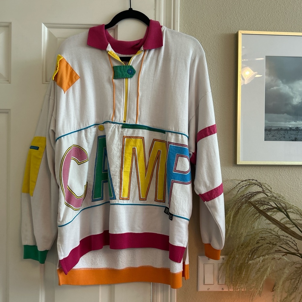 Colorful CAMP Sweatshirt